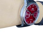 IWC Portuguese Automatic IW500714 (2022) - Red dial 42 mm Steel case (6/8)