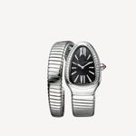 Bulgari Serpenti 103434 (2022) - Black dial 35 mm Steel case (1/1)