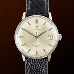 Omega Seamaster 136.011 (1966) - Wit wijzerplaat 34mm Staal (1/8)