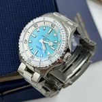 Breitling Superocean 36 A17377211C1A1 (2023) - Blauw wijzerplaat 36mm Staal (8/8)