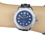 Omega Seamaster Diver 300 M 522.30.42.20.03.001 (2021) - Blue dial 42 mm Steel case (1/8)