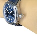 IWC Aquatimer Automatic IW328801 (2024) - Blauw wijzerplaat 42mm Staal (4/8)