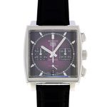 TAG Heuer Carrera CBL2118.FC6518 (2022) - Paars wijzerplaat 39mm Staal (1/8)