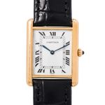 Cartier Tank Louis Cartier 81052 (Onbekend (willekeurig serienummer)) - Wit wijzerplaat 24mm Geelgoud (1/1)