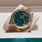 Rolex Day-Date 40 228238 (2024) - Groen wijzerplaat 40mm Geelgoud (1/7)