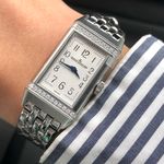 Jaeger-LeCoultre Reverso Q3288120 (2023) - White dial 20 mm Steel case (4/8)
