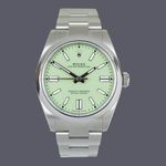Rolex Oyster Perpetual 41 134300 (2025) - Groen wijzerplaat 41mm Staal (1/1)