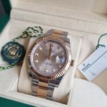 Rolex Datejust 41 126331 (2017) - Roze wijzerplaat 41mm Staal (2/7)