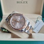 Rolex Datejust 41 126331 (2017) - Roze wijzerplaat 41mm Staal (4/7)