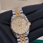 Rolex Datejust 36 126233 CHAMP PALM JUB (2024) - Unknown dial 36 mm Gold/Steel case (4/6)