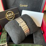 Cartier Santos WSSA0061 (2025) - Groen wijzerplaat 35mm Staal (7/8)