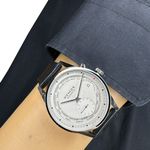 NOMOS Zürich Weltzeit 805 (2022) - Wit wijzerplaat 40mm Staal (3/8)