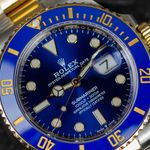 Rolex Submariner Date 126613LB (2020) - Blue dial 41 mm Gold/Steel case (7/8)