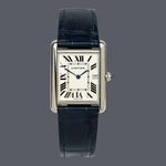 Cartier Tank Louis Cartier W1540956 (Unknown (random serial)) - White dial 34 mm White Gold case (1/1)