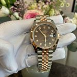 Rolex Datejust 41 126301G (2025) - Black dial 41 mm Gold/Steel case (6/8)