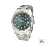 Rolex Datejust 41 126334 (2026) - Green dial 41 mm Steel case (4/8)