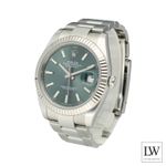 Rolex Datejust 41 126334 (2026) - Green dial 41 mm Steel case (5/8)