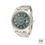 Rolex Datejust 41 126334 (2025) - Green dial 41 mm Steel case (4/8)