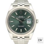 Rolex Datejust 41 126334 (2025) - Green dial 41 mm Steel case (2/8)