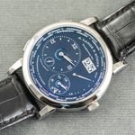 A. Lange & Söhne Lange 1 136.029 (2021) - Black dial 42 mm White Gold case (1/8)