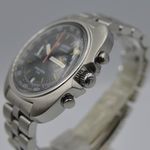 Roamer Vintage 70s vintage watch mens Roamer Pasadena 734 ref 734-9120.608 chrono valjoux 7734 serviced (1970) - Black dial 43 mm Steel case (4/8)