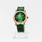 Chopard Happy Sport 278578-6002 (2024) - Groen wijzerplaat 36mm Goud/Staal (1/2)