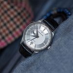 Zenith Elite Dual Time 03.2130.682/02.C498 (2011) - Silver dial 40 mm Steel case (3/8)