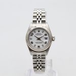 Rolex Lady-Datejust 79174 (2004) - White dial 26 mm Steel case (1/8)
