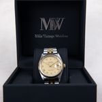 Rolex Datejust 36 16233 (1991) - Champagne dial 36 mm Gold/Steel case (8/8)