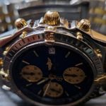 Breitling Chronomat B13050.1 (1997) - Blauw wijzerplaat 39mm Staal (4/8)