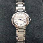 Cartier Ballon Bleu 28mm W69010Z4 (2022) - Zilver wijzerplaat 28mm Staal (2/4)