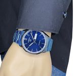 TAG Heuer Carrera Calibre 5 WBN2012.BA0640 (2024) - Blauw wijzerplaat 41mm Staal (3/8)