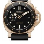 Panerai Luminor Submersible PAM02164 (2024) - Zwart wijzerplaat 42mm Roségoud (1/1)