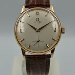 Omega Vintage 50's vintage watch mens Omega Trésor solid rose pink gold 18k ref. 2894 - (2/8)