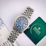 Rolex Datejust 36 16234 (2004) - Blauw wijzerplaat 36mm Staal (4/5)