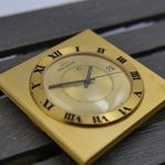 Jaeger-LeCoultre Vintage 60's vintage desk alarm clock travel Jaeger-LeCoultre Memovox  serviced - (2/8)