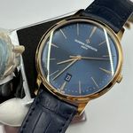 Vacheron Constantin Patrimony 85180/000R-B515 (2022) - Blue dial 40 mm Rose Gold case (1/8)