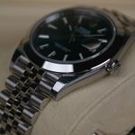 Rolex Datejust 41 126300 (2024) - Groen wijzerplaat 41mm Staal (4/8)