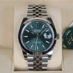 Rolex Datejust 41 126300 (2024) - Groen wijzerplaat 41mm Staal (6/8)