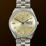 Omega Seamaster 166.032 (1969) - Champagne wijzerplaat 36mm Staal (1/8)
