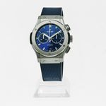 Hublot Classic Fusion Blue 521.NX.7170.RX (2024) - Blauw wijzerplaat 45mm Titanium (1/1)