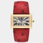 Cartier Tank Divan 2602 (2006) - Wit wijzerplaat 30mm Geelgoud (1/1)