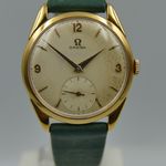 Omega Vintage 60's vintage watch mens ref. 2900 -1 gold pl hand wind cal. 267 serviced - (2/8)