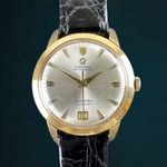 Omega Seamaster 2627 SC (1950) - White dial 34 mm Yellow Gold case (1/8)