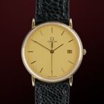 Omega De Ville 196.0312.1 (1986) - Gold dial 32 mm Gold/Steel case (1/8)