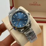 Omega Seamaster Aqua Terra 220.10.34.20.03.002 (2023) - Blue dial 34 mm Steel case (5/8)