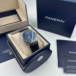 Panerai Radiomir PAM01293 (2023) - Blauw wijzerplaat 40mm Staal (2/8)