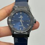 Hublot Classic Fusion Blue 542.CM.7170.LR (2024) - Blauw wijzerplaat 42mm Keramiek (3/5)