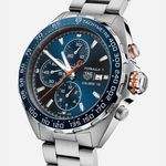 TAG Heuer Formula 1 CAZ201G.BA0876 (2024) - Blauw wijzerplaat 44mm Staal (1/1)