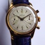 Breitling Vintage 1191 (1956) - Zilver wijzerplaat 36mm Goud/Staal (1/8)